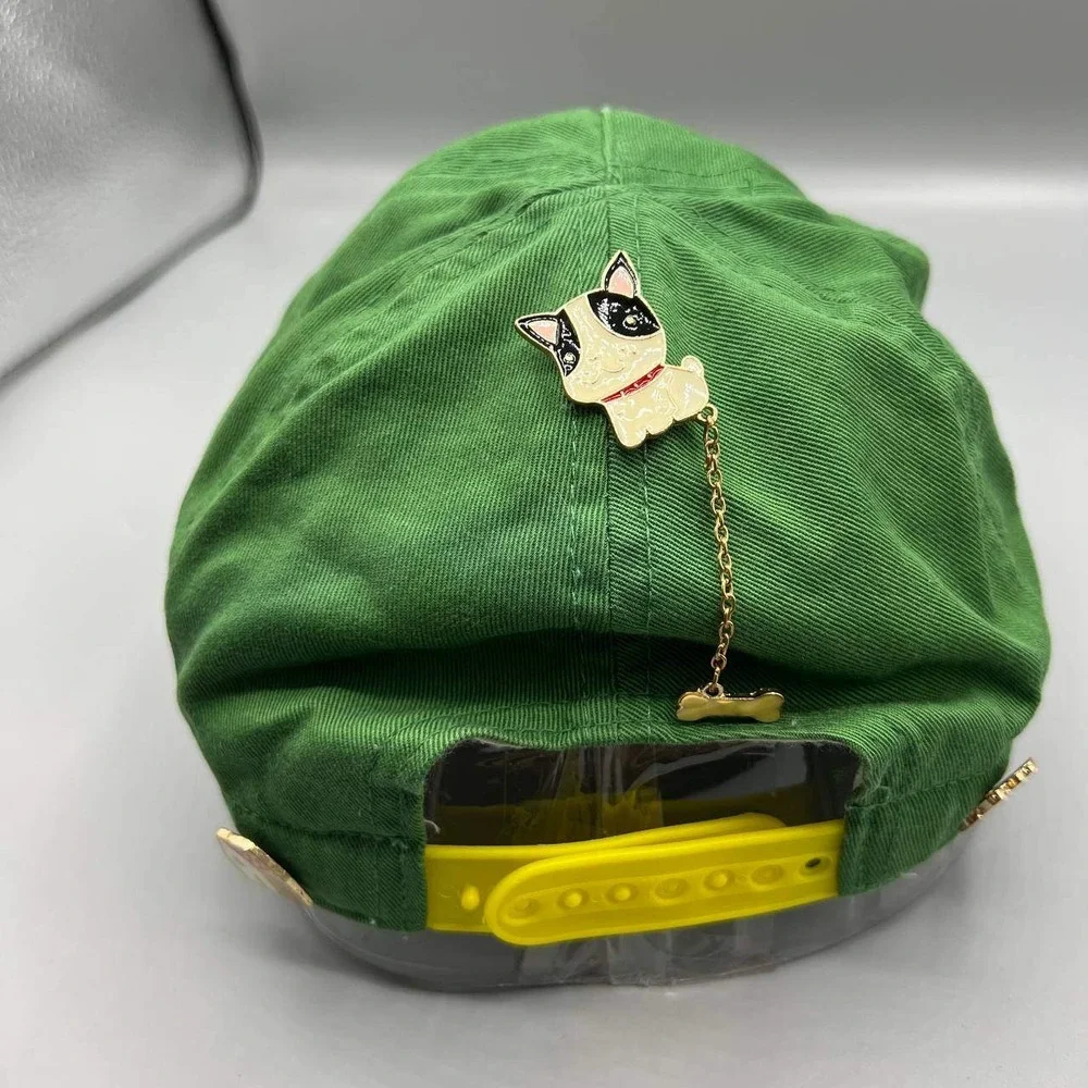 John Deere Hat Youth Green Yellow‎ Snap Back Cap with Pins